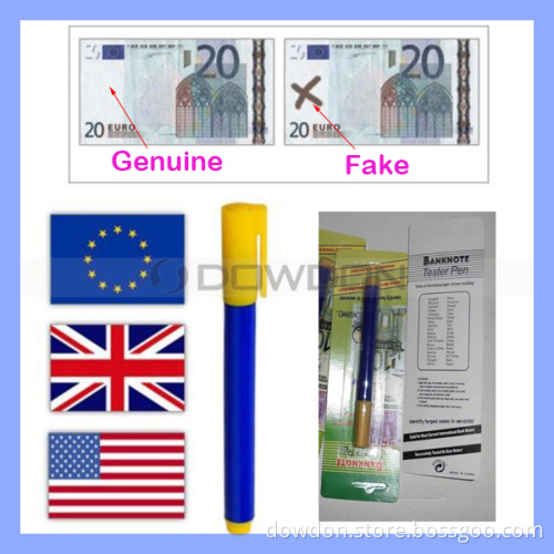 Bank Note Detector Tester Pen Marker Fake Money Checker Counterfeit